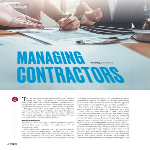 Ipwea inspire-issue-12- nov-2019- managing contractors (1)