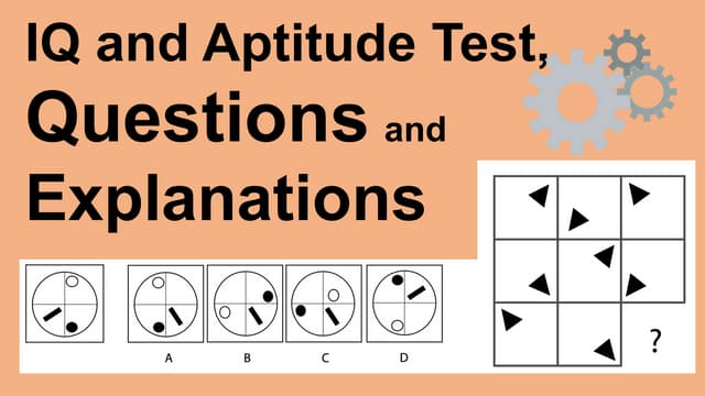 Iq And Aptitude Test Questions And Answers Pptx Iq And Aptitude Test Questions And Answers Pptx