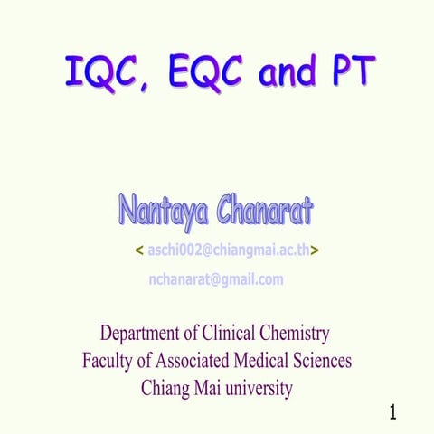 Iqc Eqa Pt มน