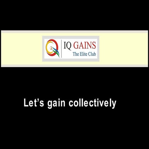 IQGains Presentation