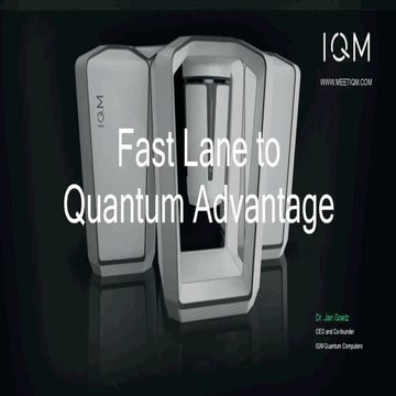 IQM slide pitch deck