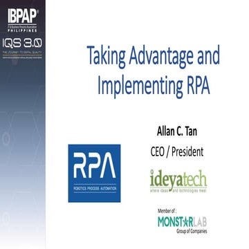 RPA - International Quality Summit