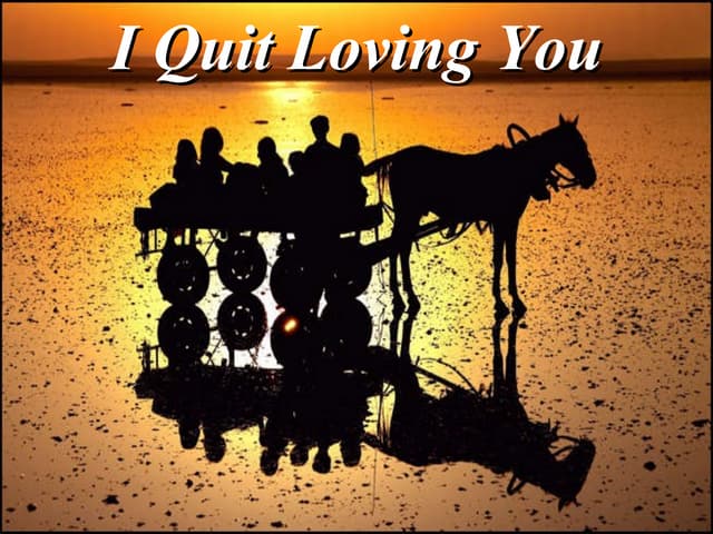WARDA - I Quit Loving You