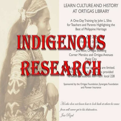 Indigenous Research