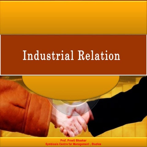industrial relation 