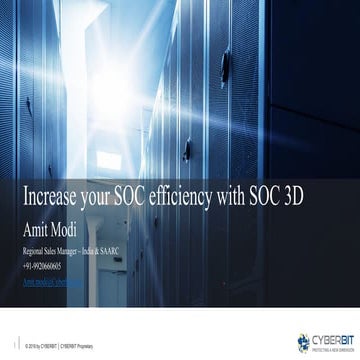 SACON - Incident Response Automation & Orchestration (Amit Modi)