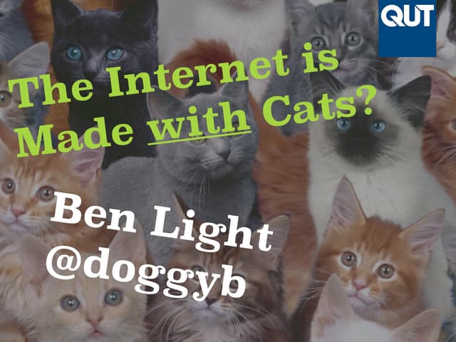 ir15 Internet is made with cats
