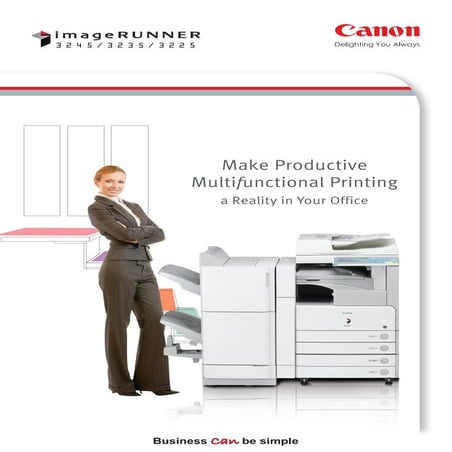 Why the ImageRunner should run your office?