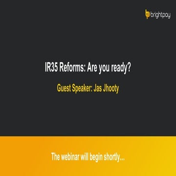 IR35 - Are you Ready?
