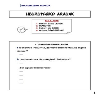 Irakurtzeko txokoa  4- liburutegiko...