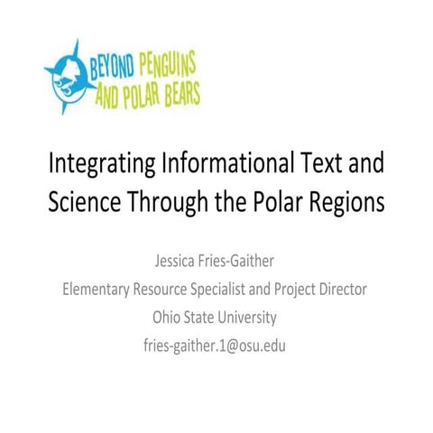Integrating Informational Text and Science Through the Polar Regions
