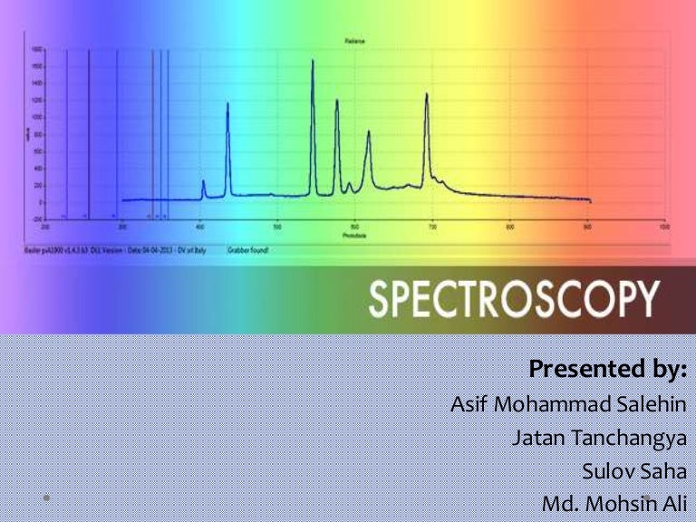 IR and NMR spectroscopy