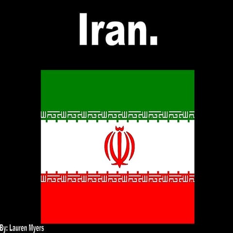 Iran Powerpoint Presentation 