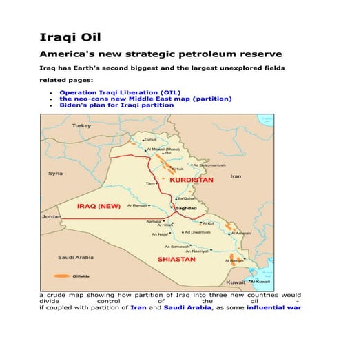 Iraqi oil