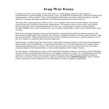History Essay Example. Introduction to history essay | PDF