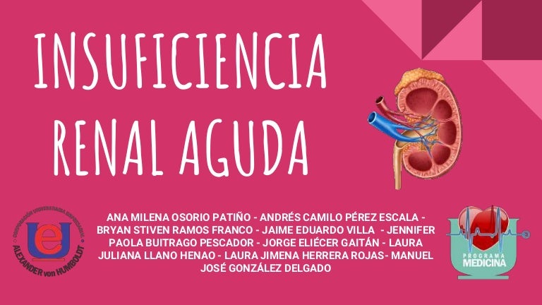 Insuficiencia Renal Aguda (IRA) y Enfermedad Renal Crónica (ERC)