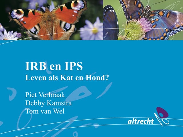 Irb en ips als kat en hond 15 12-20...