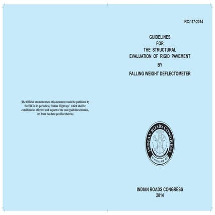 IRC115-2014 GUIDELINES FOR STRUCTURAL EVALUATION AND STRENGTHENING OF ...