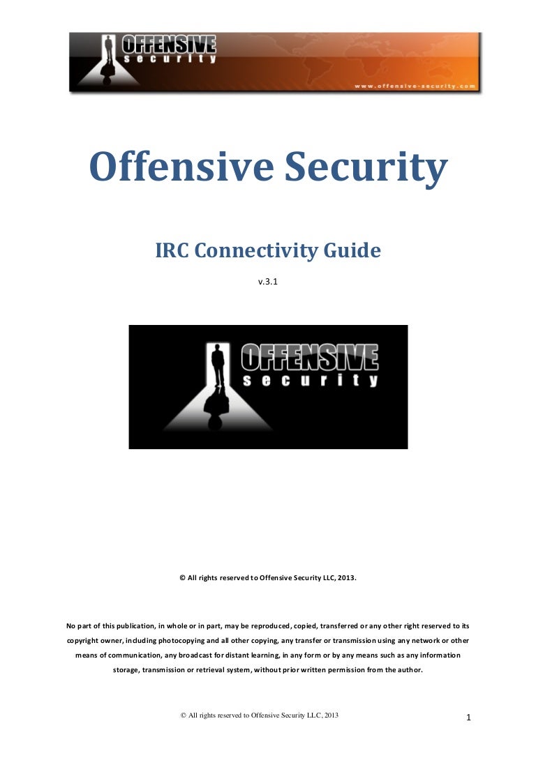 IRC Guide by Offensive Security