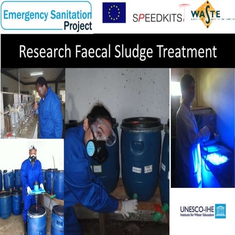 Research findings faecal sludge treatment 