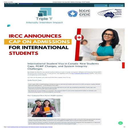 NEW RULES FOR INTERNATIONAL STUDENTS IN CANADA 2024 IRCC visual data 5