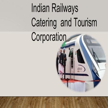 IRCTC PRESENTATION