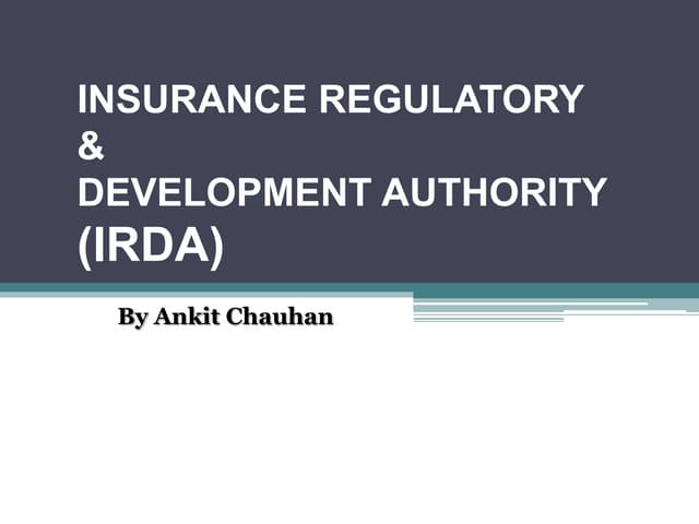 IRDA