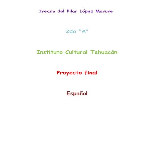 Ireana del pilar lópez marure 40%