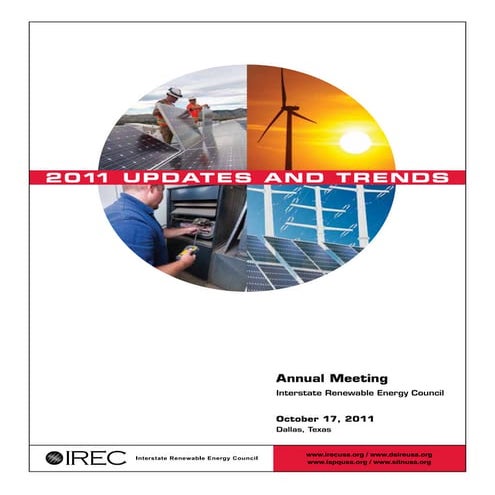 IREC Annual Trends Report Final 10 11 11 December Web R