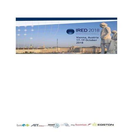 Ired2018 information package