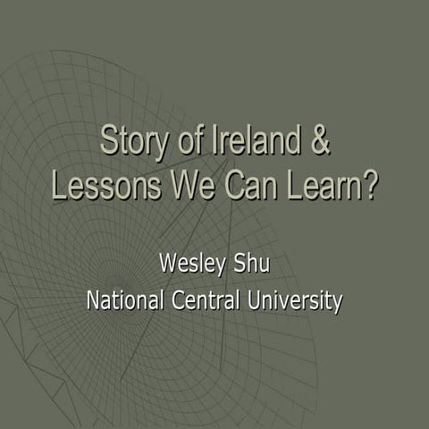 Innovation of a Nation - Ireland