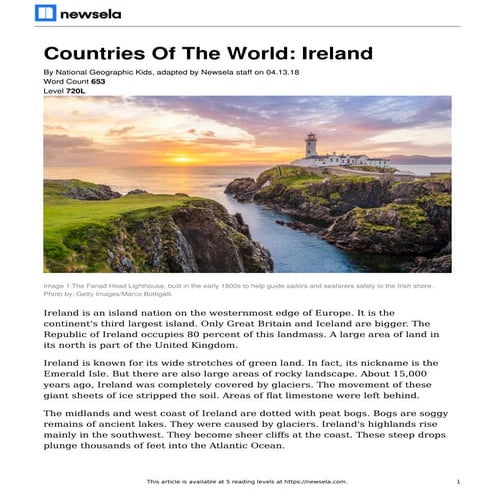 Ireland article