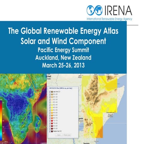 Global Atlas presentation at the Pacific Energy Summit