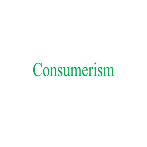  Consumerism-Irene
