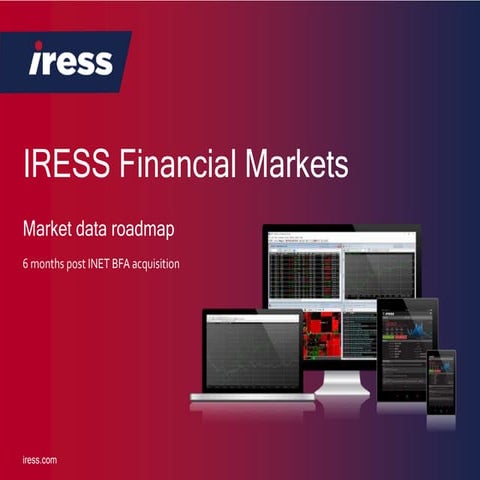IRESS Market Data Roadmap | PPTX
