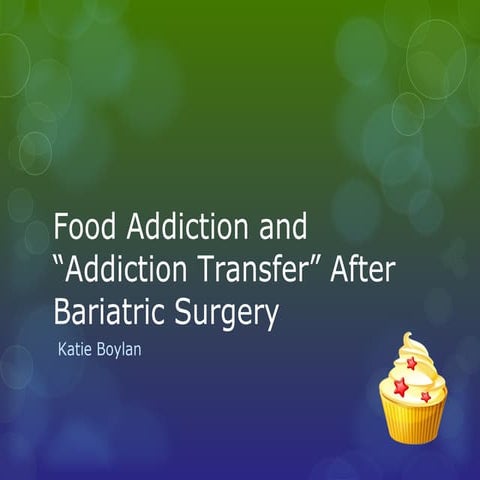 Food Addiction and Addiction Transfer After Bariatric Surgery