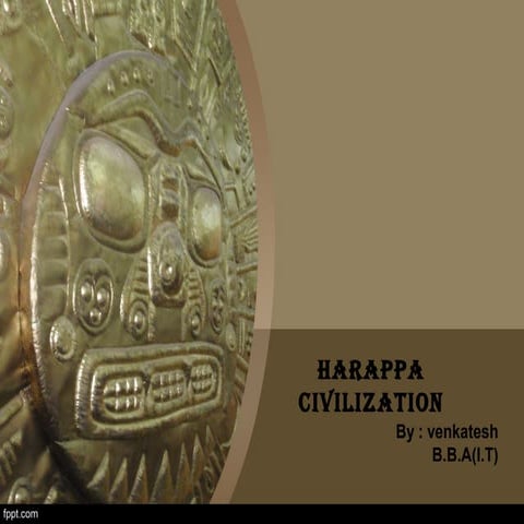 HARAPPA CIVILIZATION BY IRFAN