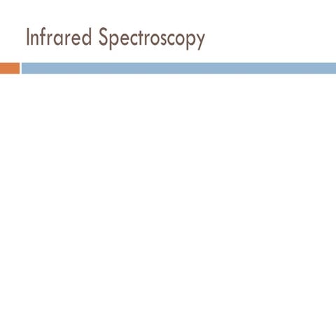 Ir spectroscopy from nstu