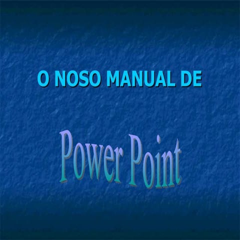 Manual de Power Point | PPT
