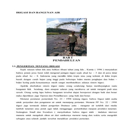 Irigasi dan bangunan ai rqq | DOCX
