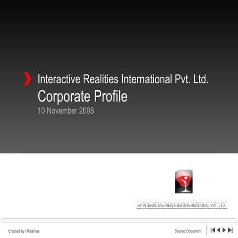 i.Realities Corporate Profile
