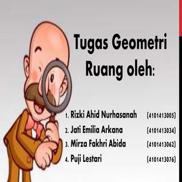 Irisan-A1 Geometri ruang 2016 Unnes Rombel 2