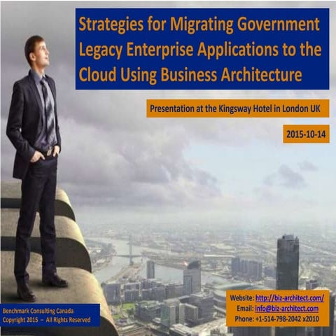 Iris business architect   strategies for migrating government legacy enterpri...