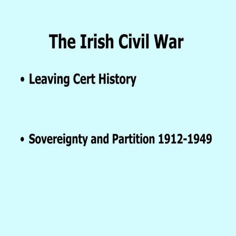Irish Civil War