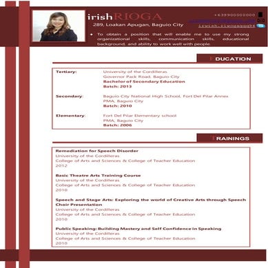 Resume Sample
