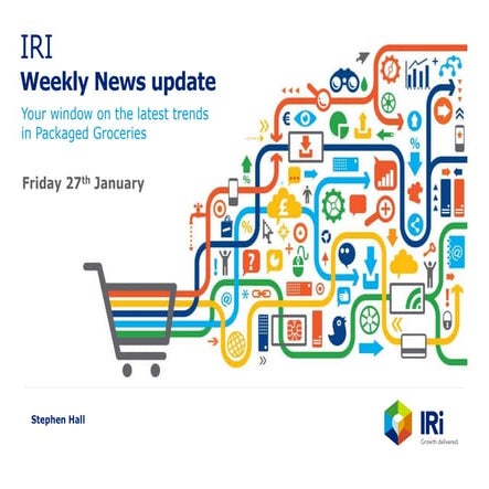 IRI's Weekly FMCG News Update  - w/c 23rd January 2017