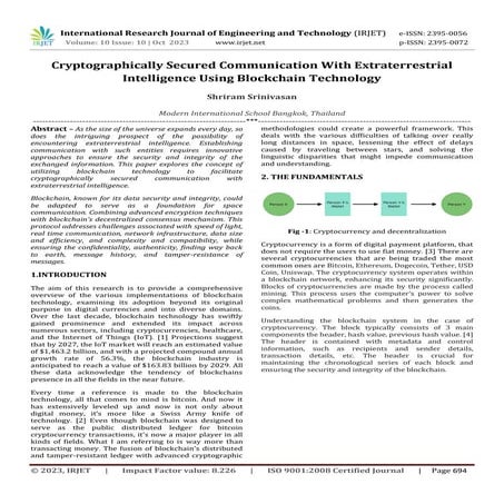 Cryptographically Secured Communication With Extraterrestrial Intelligence Us...