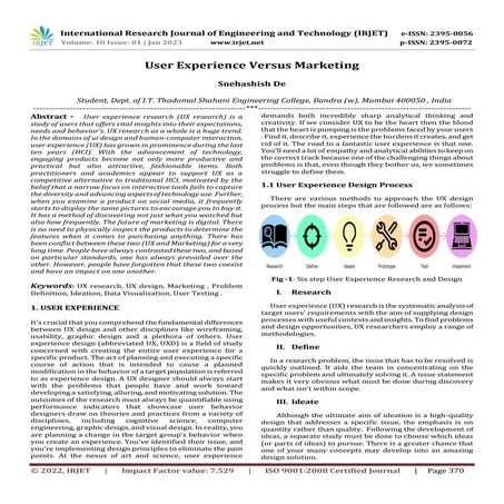 User Experience Versus Marketing