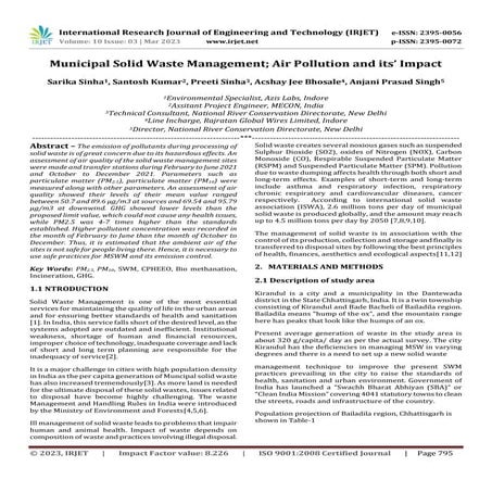 IRJET- A Case Study on Municipal Solid Waste Management in ...