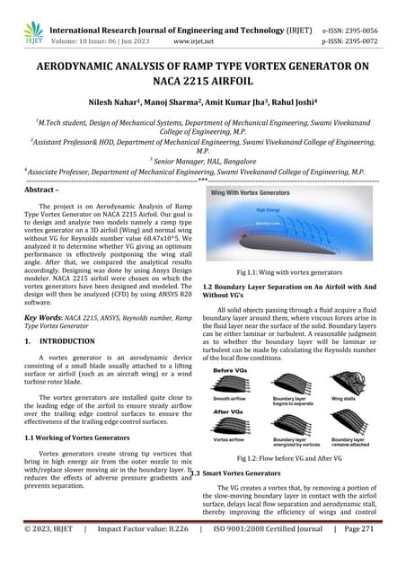 SELECTION AND ANALYSIS OF AN AIRFOIL FOR FIXED WING MICRO UNMANNED ...